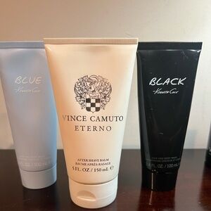 Vince Camuto after shave balm and Kenneth Cole hair & body wash bundle.